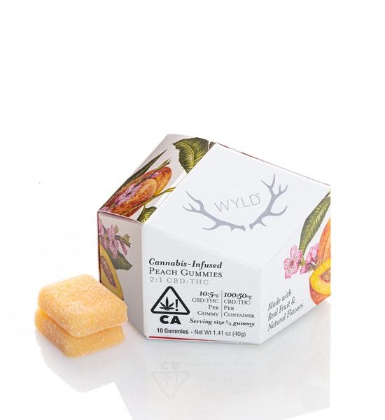 Peach 2:1 100:50mg CBD:THC