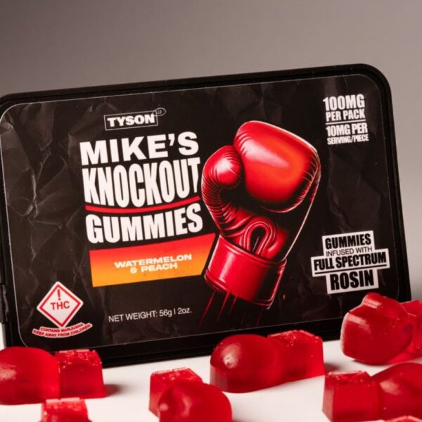 Mike’s Knockout Gummies | Knockout Gummies by Mike Tyson | Glove Shaped Gummies by Mike Tyson